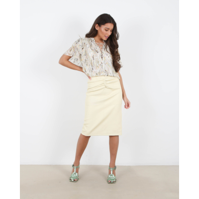 Enes Skirt joyce ivory off white