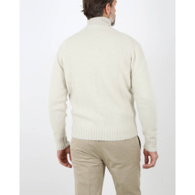 Aspesi Cardigan Maglita Natural Ecru