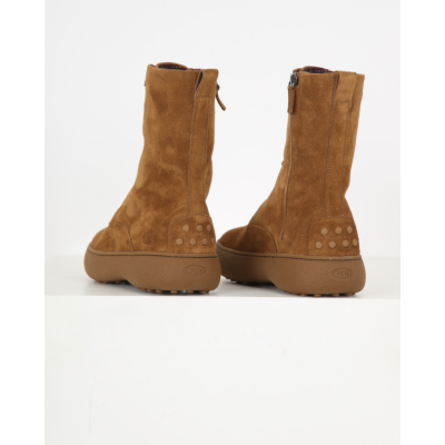 Tod's Lace- up ankle boots suede