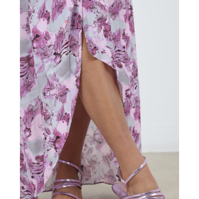 Iro Opora maxi dress paars