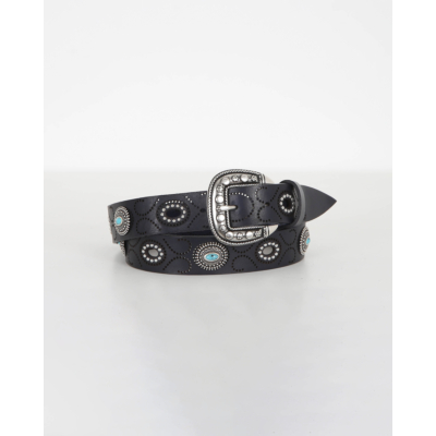 Nanni Ceintuur Navy Zilver