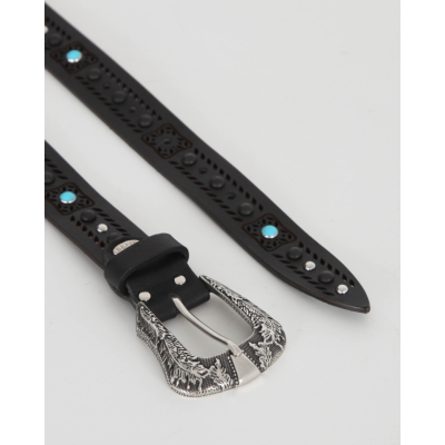 Nanni Ceintuur Black Zilver