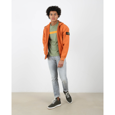 Stone Island Softshell Jack Dark Orange