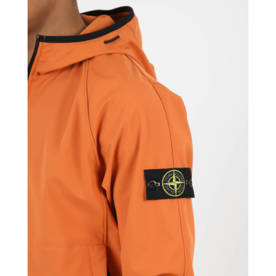 Stone Island Softshell Jack Dark Orange