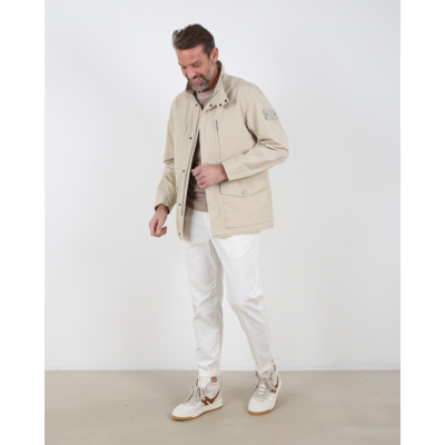 Stone Island Ghost Piece O-Ventile Field Jack Beige