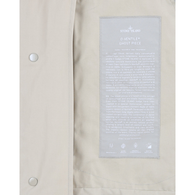 Stone Island Ghost Piece O-Ventile Field Jack Beige