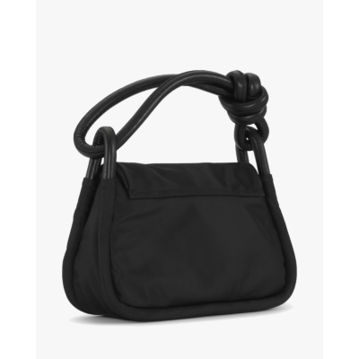 Ganni Flap over bag black