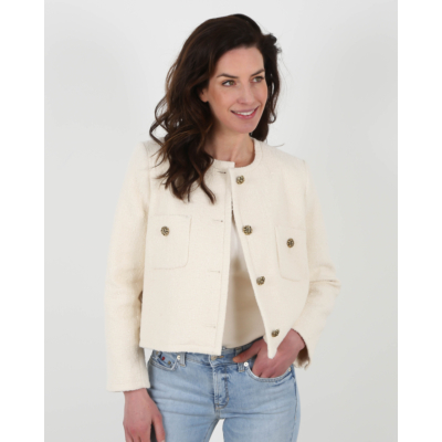 Ba&sh Meredith vestje ecru