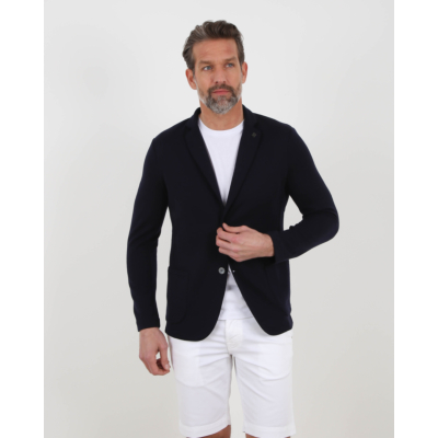 Gran Sasso Wollen Colbert Marine