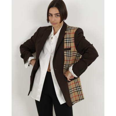 Blaze Burberry blazer brown