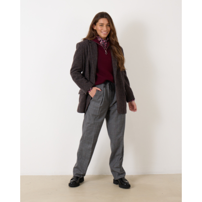 Marant Étoile Priska Pantalon Check Grey