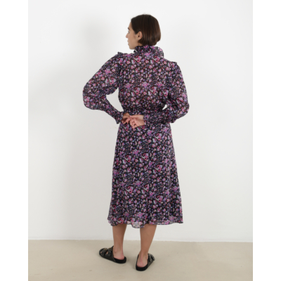 Marant Étoile Galoa Dress Midnight Pink
