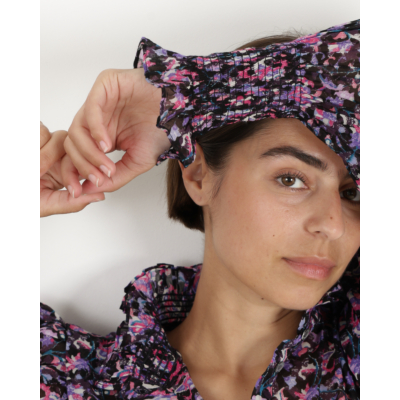 Marant Étoile Galoa Dress Midnight Pink