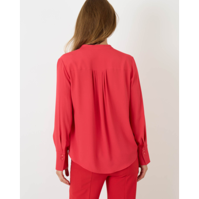 Luisa Cerano Zijde Blouse Bright Red