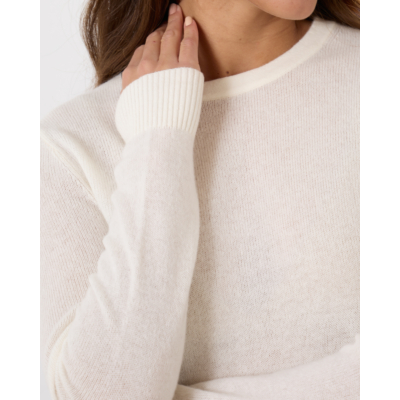 Forte Forte Cashmere Knit Trui Pure