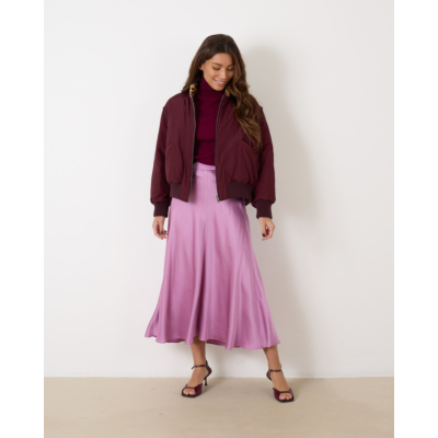 Forte Forte Turtleneck Knit Pullover Ruby