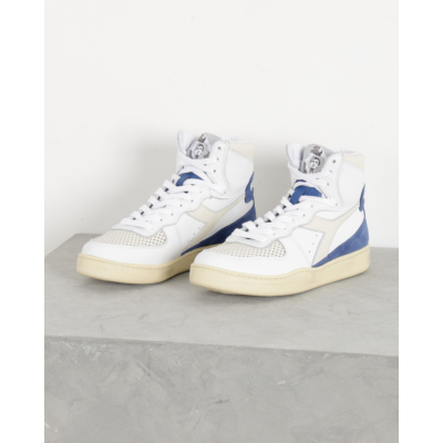 Diadora Heritage Mi Basket Punched Italia Sneakers White Delft