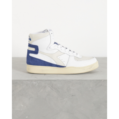 Diadora Heritage Mi Basket Punched Italia Sneakers White Delft