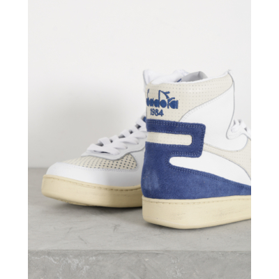 Diadora Heritage Mi Basket Punched Italia Sneakers White Delft