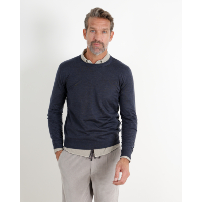 Fedeli Pullover Argentina Indigo