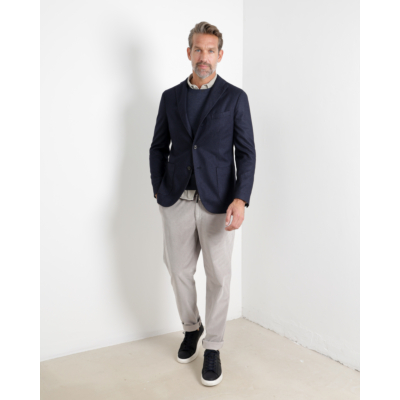 Fedeli Pullover Argentina Indigo