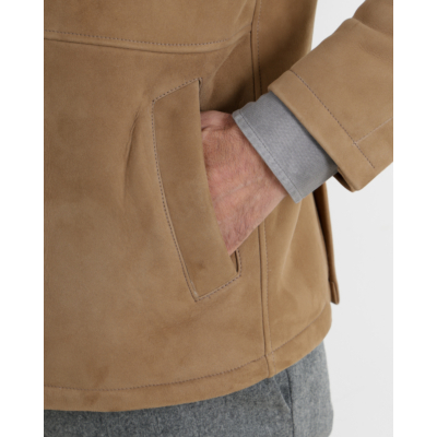 Rifugio Montone jack taupe shearling