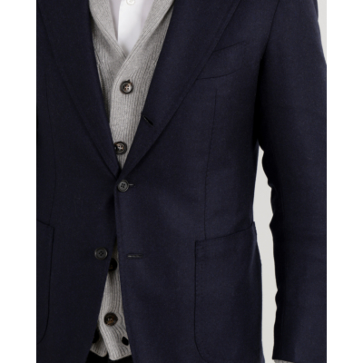 Orazio Luciano Single Breasted Colbert Blue