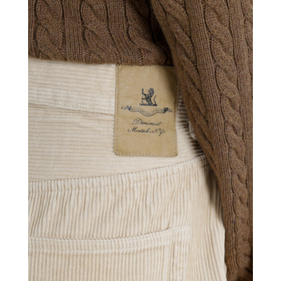 Denimist Corduroy Pantalon Sand