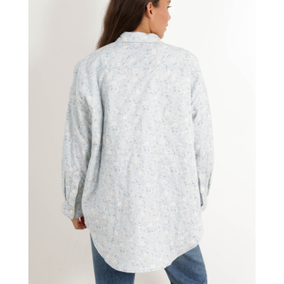 Denimist Cpo Shirt Jack Blue Floral