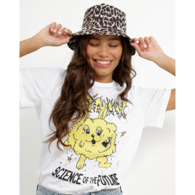 Ganni Bucket Hat Leopard