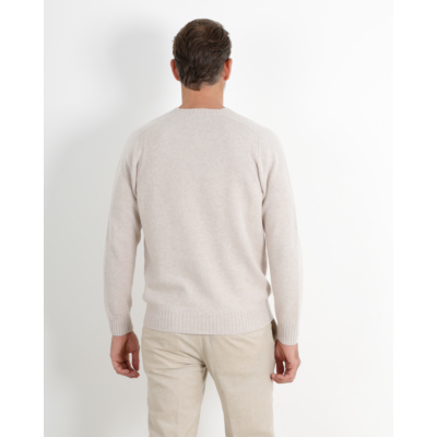 Gran Sasso Wollen Pullover Ecru