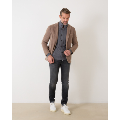 Gran Sasso Cardigan Wool Grey