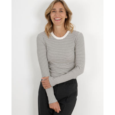 Penn&Ink Longsleeve T-shirt Stripe