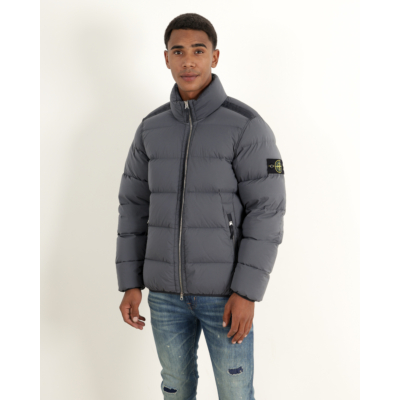 Stone Island Tunnel Down Jacket Lead Grey