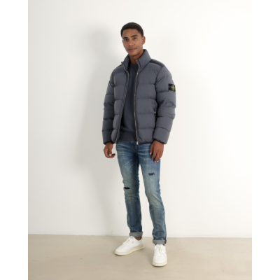 Stone Island Tunnel Down Jacket Lead Grey