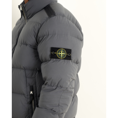 Stone Island Tunnel Down Jacket Lead Grey