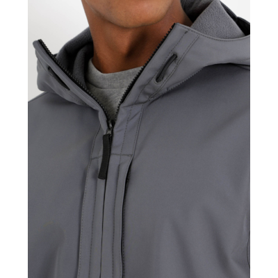 Stone Island Soft Shell Jack Lead Grey