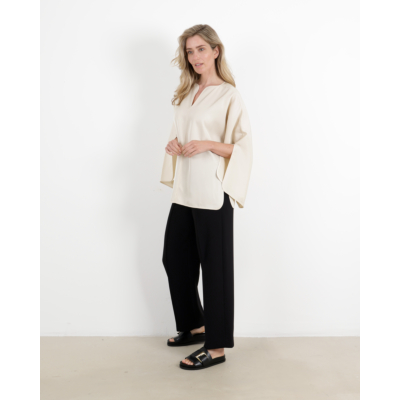 Vince Sculpted Wide-Leg Pant Black