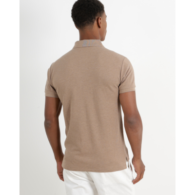 Ralph Lauren Logo polo bruin