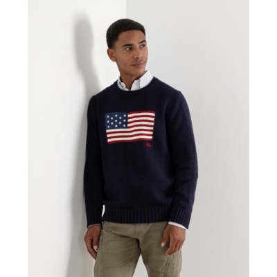 Ralph Lauren Iconic American Flag Sweater