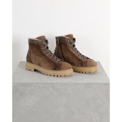 Santoni  Farah Boots Brown