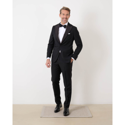 De Petrillo Smoking Suit Black