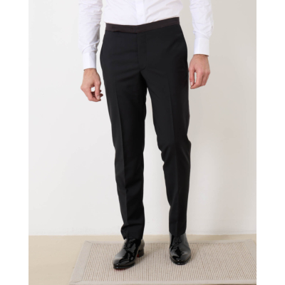 De Petrillo Smoking Suit Black