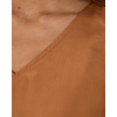 Forte Forte Silk Top Bronze