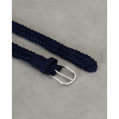 Ilyse | Gevlochten Mini-Tas van Suède