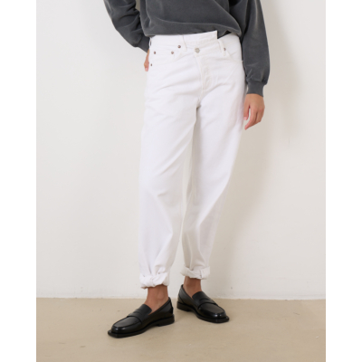 Agolde Criss Cross Upsized Jeans Milshake