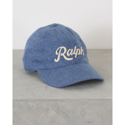 Ralph Lauren Auth BBall Hat Blue