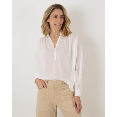 Nili Lotan Miles Blouse Ivory