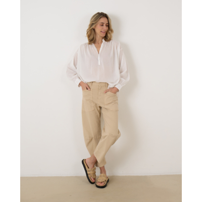Nili Lotan Miles Blouse Ivory
