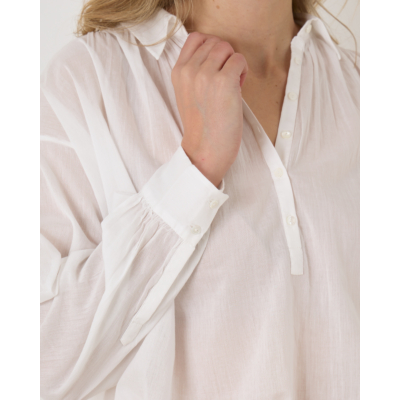 Nili Lotan Miles Blouse Ivory
